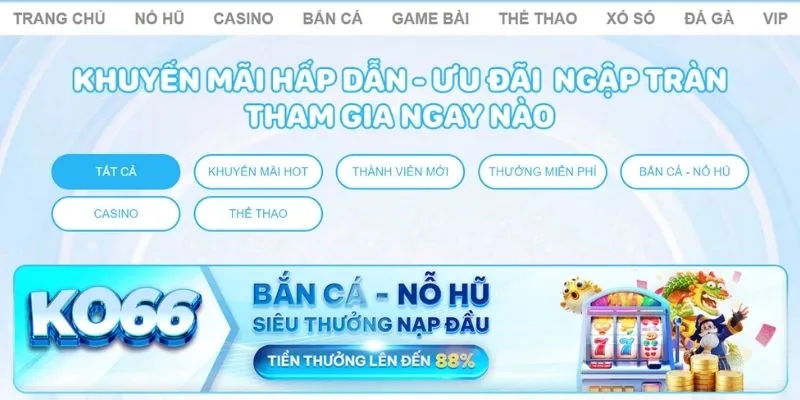 Lợi ích từ chương trình ưu đãi của KO66